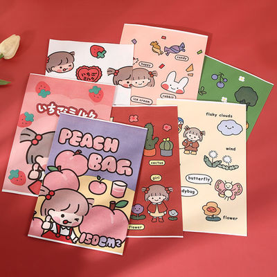Borsa di carta regalo personalizzata con stampa animata a colori Disegno animale per gli arrivati del 2023