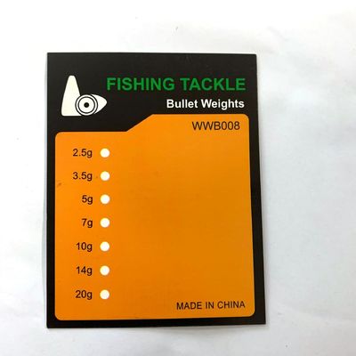 Accessoari di pesca di piccole dimensioni Sacchetto di imballaggio per Ganchos a prova di umidità