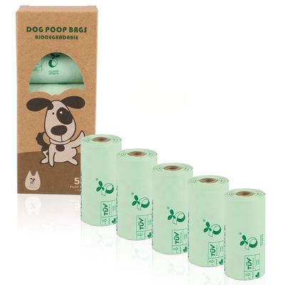 PBAT PLA Corn Starch Vest Style Bag per rifiuti compostabili in ambienti asettici