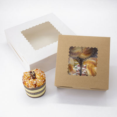 Presenta Cross Wide Craft Paper Cake Box per Snow Mei Niang Snow Crisp Small Cake