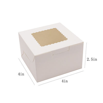 Presenta Cross Wide Craft Paper Cake Box per Snow Mei Niang Snow Crisp Small Cake