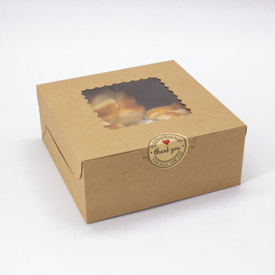 Presenta Cross Wide Craft Paper Cake Box per Snow Mei Niang Snow Crisp Small Cake