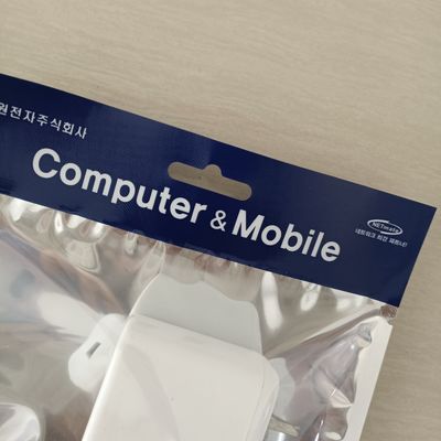 Servizio OEM accettato Logo stampato su misura Sacchetti Mylar per imballaggi di elettronica di consumo