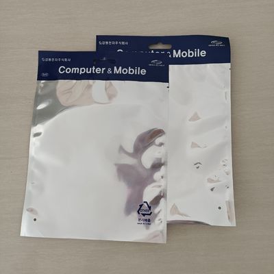 Servizio OEM accettato Logo stampato su misura Sacchetti Mylar per imballaggi di elettronica di consumo