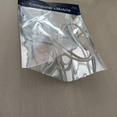 Servizio OEM accettato Logo stampato su misura Sacchetti Mylar per imballaggi di elettronica di consumo