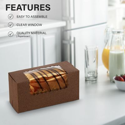 Manico a lunghezza di mano Bump Process Cake Box per snack occidentali e confezioni da forno