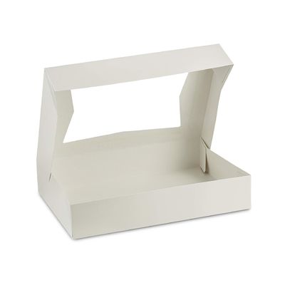 12x8x2,25 pollici Cartoni di torte Kraft personalizzati per imballaggi ecologici