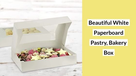 12x8x2,25 pollici Cartoni di torte Kraft personalizzati per imballaggi ecologici