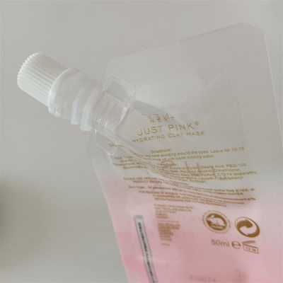 Imballaggio cosmetico a coperchio rotondo biodegradabile con borsa di scarico con marca personalizzata