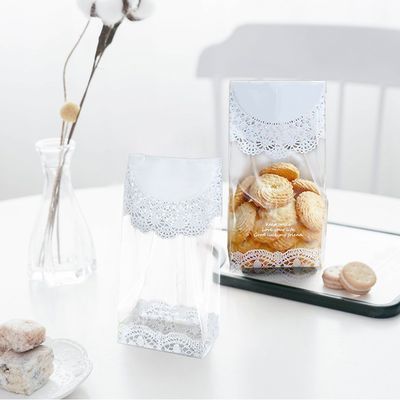 Piccolo sacchetto di imballaggio del pane da forno con sacchetto a prova di umidità personalizzato e stand up