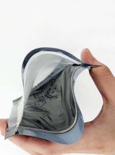Conservatorio di sigari idratanti con logo personalizzato Sacchetti a cerniera con sigillo termico e materiale plastico