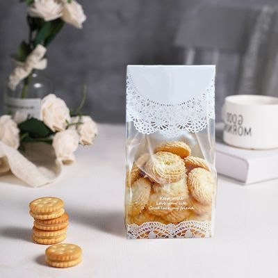 Piccolo sacchetto di imballaggio del pane da forno con sacchetto a prova di umidità personalizzato e stand up