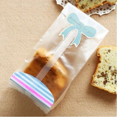 Piccolo sacchetto di imballaggio del pane da forno con sacchetto a prova di umidità personalizzato e stand up