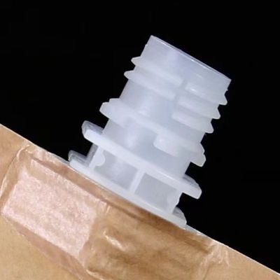 Busta di spruzzo in piedi per crema cosmetica liquida carta kraft materiale laminante di plastica