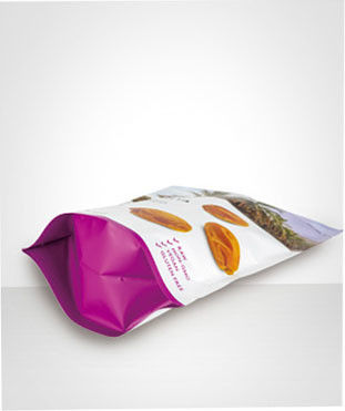 Stand Up Multi Printing Vacuum Sealer Bags per frutta secca resealable a colori personalizzati