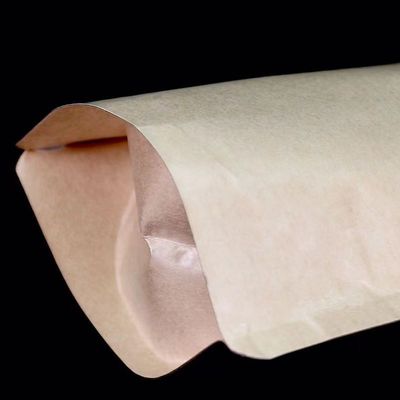 Busta di spruzzo in piedi per crema cosmetica liquida carta kraft materiale laminante di plastica