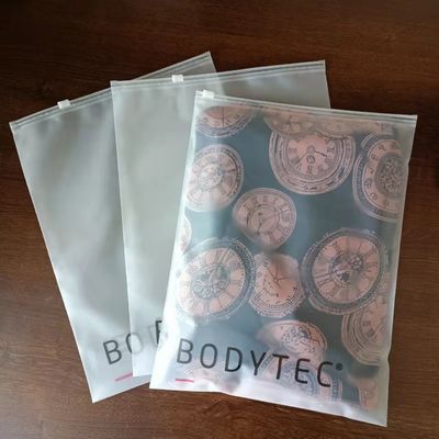Imballaggio con sacchetto a chiusura zip per cosmetici e costumi da bagno congelati