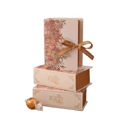 Materiale di imballaggio Logo personalizzato Caramelle magnetiche Confezioni di cioccolato con colore personalizzato