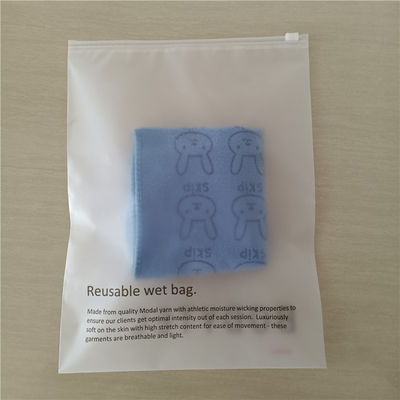 Imballaggio con sacchetto a chiusura zip per cosmetici e costumi da bagno congelati