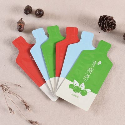 Disegno gratuito Sacchetto di imballaggio in foglio di alluminio per liquidi su ordinazione personalizzata