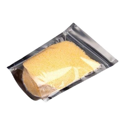 Imballaggio per alimenti trasparente PE Plastic Stand Up Bag con logo asettico