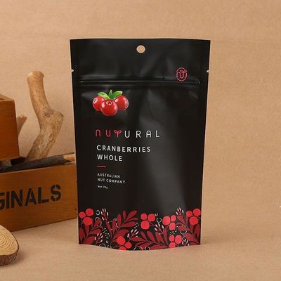 Ordine su misura Acceptato Sacchetti di imballaggio alimentare autosostenibili per frutta secca e noci