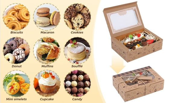 Scatola di dolci acrilica per regalo Logo personalizzato Quadrato contenitori di plastica chiara Mousse Cup