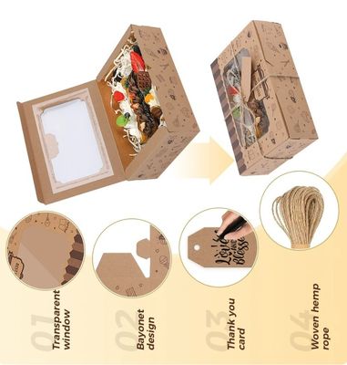 Scatola di dolci acrilica per regalo Logo personalizzato Quadrato contenitori di plastica chiara Mousse Cup