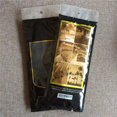 Gravnre Stampa Stand Up Bag Custom Zip Lock Sacchetti per sigari idratanti
