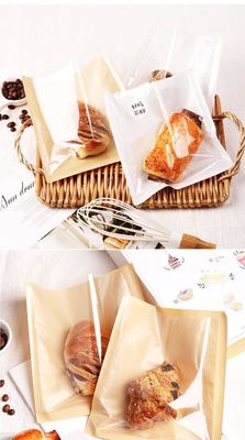 Cartone Kraft Pane E Snack Sigillazione Carta a prova d'olio Sandwich Toast Formaggio Sacchetto di confezione 2023