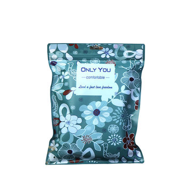Borsa a chiusura zip personalizzata per biancheria intima divertente Pantaloni lucidi Calze di seta Abbigliamento imballaggio