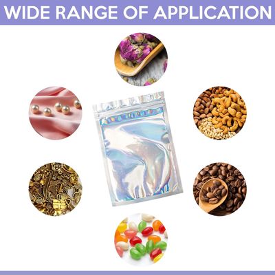 Grave Printing Rainbow Packaging per sacchetti di caramelle in foglio di alluminio a prova di odore da 5 galloni