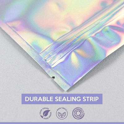 Grave Printing Rainbow Packaging per sacchetti di caramelle in foglio di alluminio a prova di odore da 5 galloni