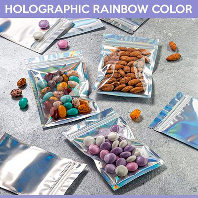 Grave Printing Rainbow Packaging per sacchetti di caramelle in foglio di alluminio a prova di odore da 5 galloni
