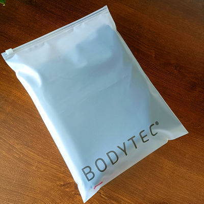Sacchetto olografico Mylar per imballaggi per abbigliamento trasparenti in struttura di materiale PE