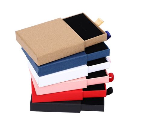 Popolare gioielleria Box Logo carta regalo confezionamento Box per customizzare il braccialetto confezionamento