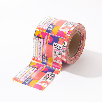 2023 Arrivo Compostabile Plastic Wrap Packaging Custom Logo Sticker con film restrittivo