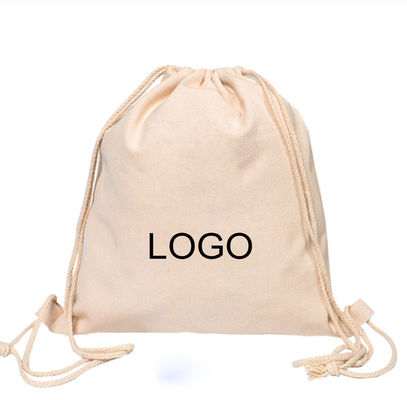 Logo personalizzato String di tiro di cotone String di tiro Sport Bag per vestiti