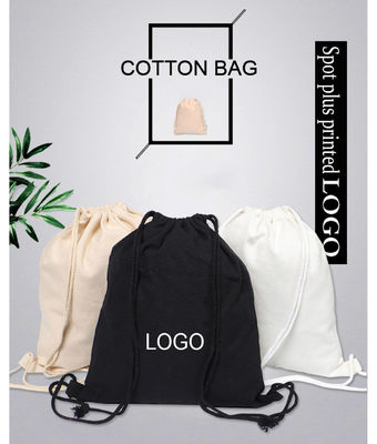 Logo personalizzato String di tiro di cotone String di tiro Sport Bag per vestiti