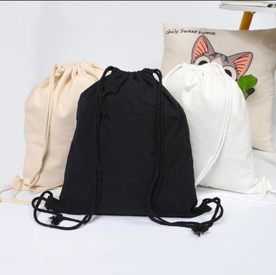 Logo personalizzato String di tiro di cotone String di tiro Sport Bag per vestiti