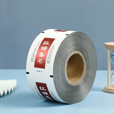 Le richieste del cliente spessore PE laminato in foglio di alluminio Instant Tea Powder Stick Wrapper