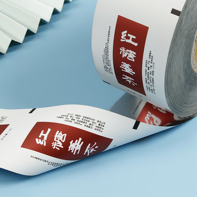 Le richieste del cliente spessore PE laminato in foglio di alluminio Instant Tea Powder Stick Wrapper