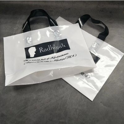 Prodotti di tendenza Logo personalizzato Stampa PE Sacchetto di plastica con logo