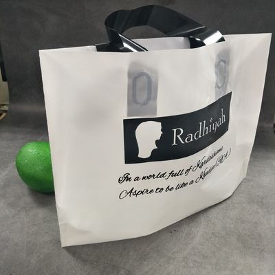 Prodotti di tendenza Logo personalizzato Stampa PE Sacchetto di plastica con logo
