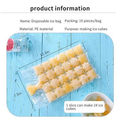Struttura del materiale PE Trasparente Tasse di imballaggio in plastica a base di ghiaccio usa e getta personalizzate