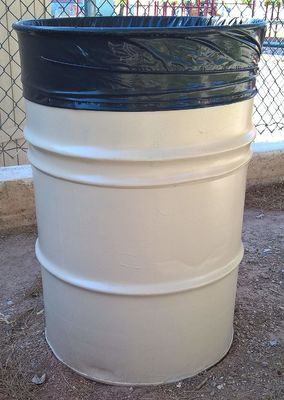 Forza di trazione Forza di trazione Sacchetto di plastica per rifiuti in colore bianco