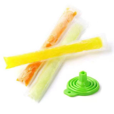 Disegno di imballaggio personalizzato certificato LFGB per cioccolatini di ghiaccio e popsicles di taglia personalizzata