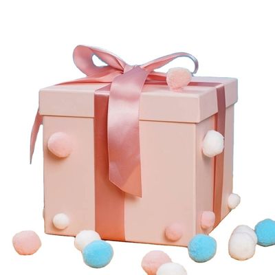 Customizze End Boutique Luxury Paper Gift Box Con Capo a Nastro per il Natale di compleanno