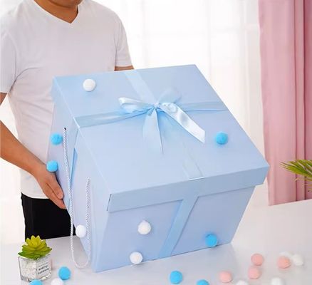 Customizze End Boutique Luxury Paper Gift Box Con Capo a Nastro per il Natale di compleanno