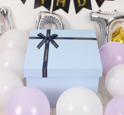 Customizze End Boutique Luxury Paper Gift Box Con Capo a Nastro per il Natale di compleanno